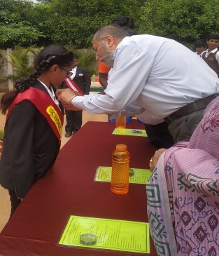 Investiture moment from the eminent personalities archive