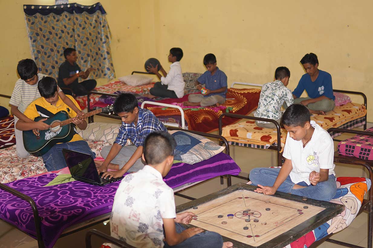 Students engaged in co-curricular development